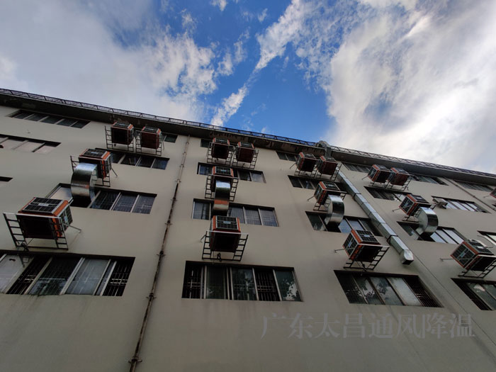紡織廠環(huán)?？照{(diào)通風(fēng)降溫工程